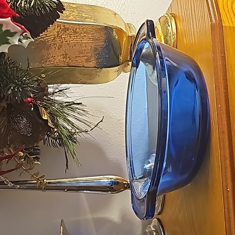 Fire King Cobalt Blue Baking Dish vintage